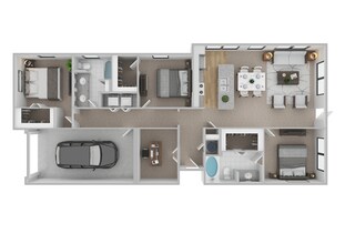 Los Angeles Garage 14106 floor plan